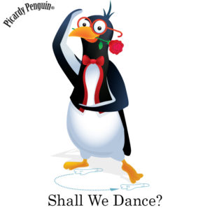 picardy penguin shall we dance graphic