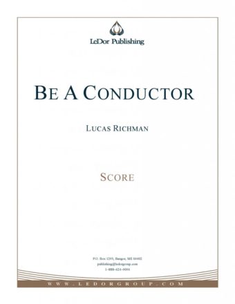 be a conductor score cover