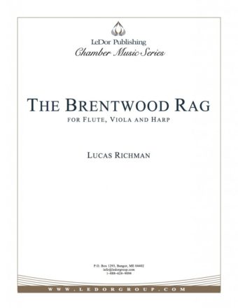 the brentwood rag for flute, viola and harp cover