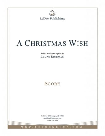 a christmas wish score cover