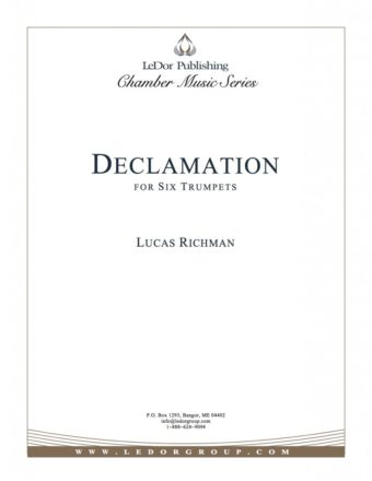 declamation for six trumpets cover