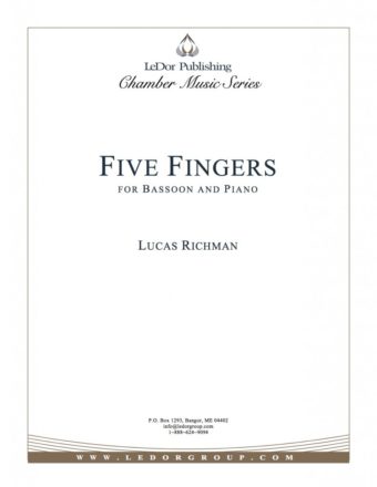 five fingers for bassoon and piano cover