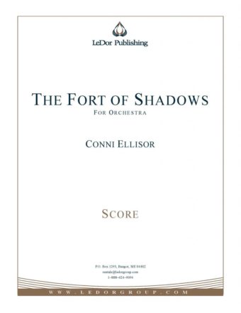 the fort of shadows for orchestra score cover