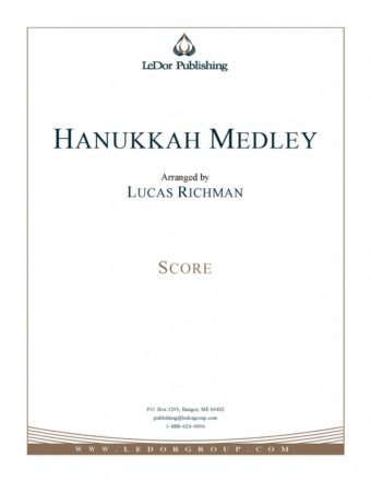 hanukkah medley score cover