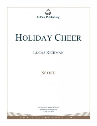 holiday cheer score cover