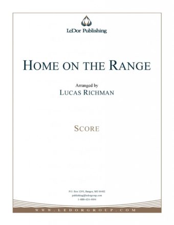 home on the range score cover