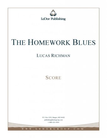 the homework blues score cover