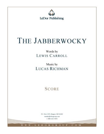 the jabberwocky score cover