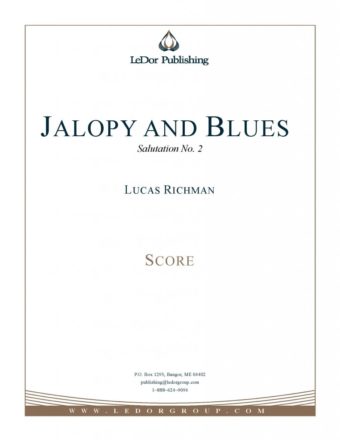 jalopy and blues salutation no. 2 score cover