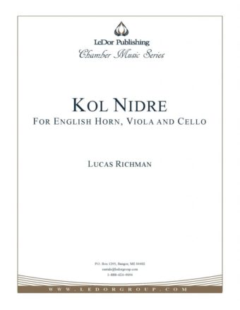 kol nidre for english horn, viola and cello cover