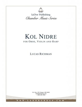 kol nidre for oboe, violin and harp cover