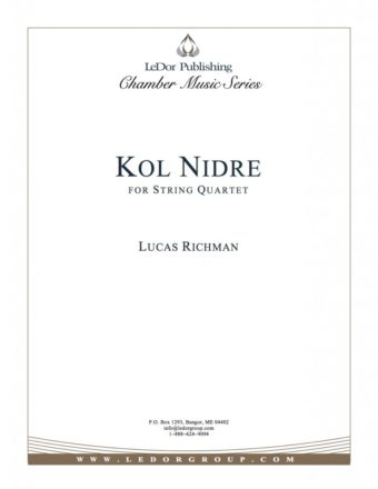 kol nidre for string quartet cover