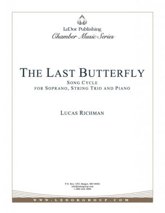 the last butterfly song cycle for soprano, string trio and piano cover