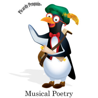 picardy penguin musical poetry graphic
