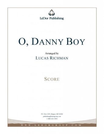 o, danny boy score cover