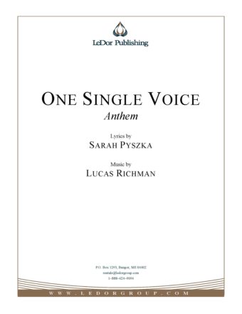 one single voice anthem cover