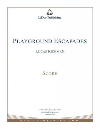 playground escapades score cover