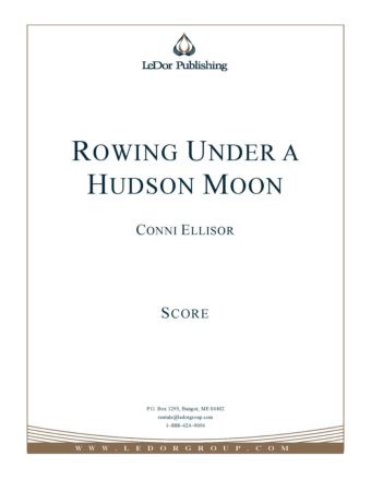 Rowing Under A Hudson Moon score cover