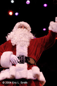 Santa Singing from A Christmas Wish photo