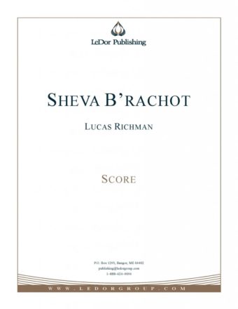 sheva b'rachot score cover