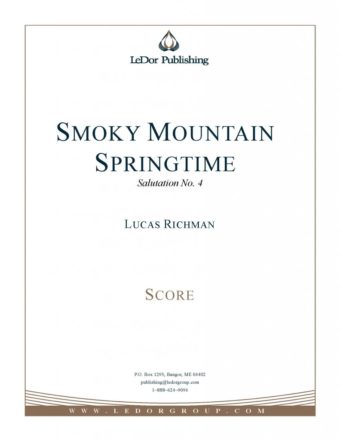 smoky mountain springtime score cover