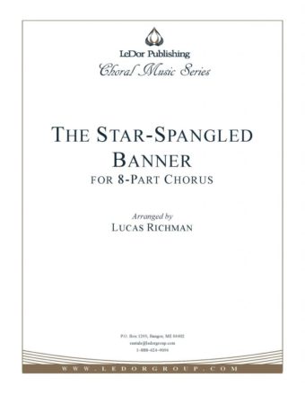 the star-spangled banner for 8-part chorus cover