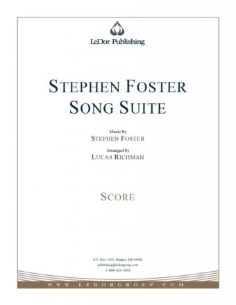 stephen foster song suite score cover