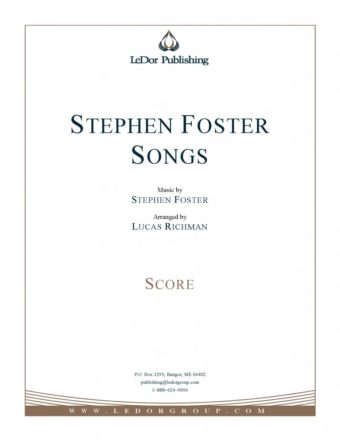 stephen foster songs score cover