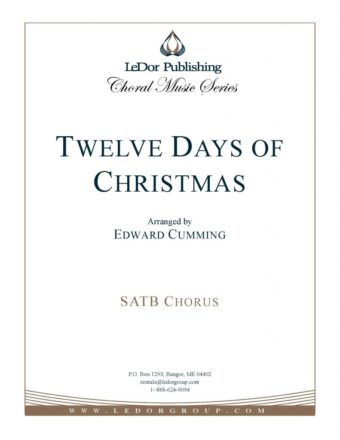 twelve days of christmas satb chorus
