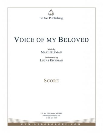 voice of my beloved score cover