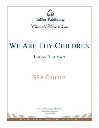 we are thy children ssa chorus cover