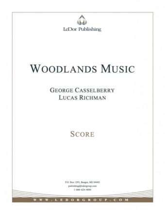 woodlands music score cover