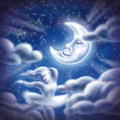 moon face graphic